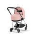 Cybex Mios шасі+люлька 4.0 Peach pink шасі Chrome black 521002513-523000945 фото 2