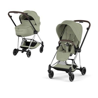 Cybex Mios 5.0 2в1 Sage green шасі Chrome 526000267-526000469-526000419 фото
