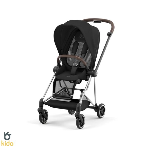 Cybex Mios 4.0 Sepia black шасі Chrome brown 521002507-523000921-523000865 фото