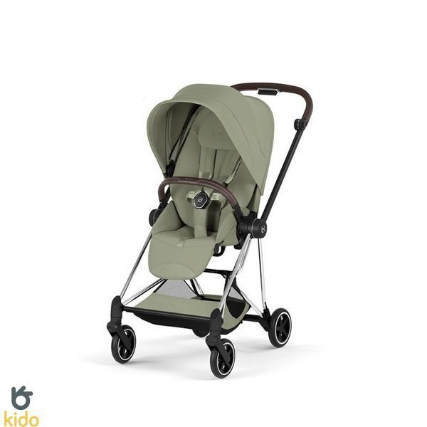 Cybex Mios 5.0 2в1 Sage green шасі Chrome 526000267-526000469-526000419 фото