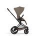 Cybex Priam 5.0 Comfort 2в1 Coconut brown шасі Matt black 526001485 фото 6