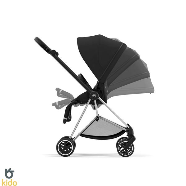 Cybex Mios 4.0 Sepia black шасі Chrome black 521002513-523000921-523000865 фото