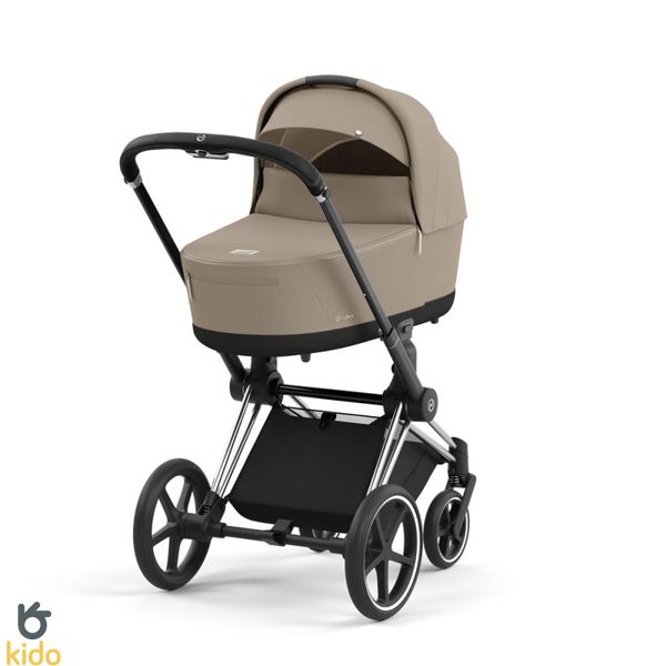 Cybex Priam 4.0 2в1 Сozy beige шасі Chrome black 521002325-523001271-523001261 фото