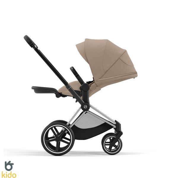 Cybex Priam 4.0 2в1 Сozy beige шасі Chrome black 521002325-523001271-523001261 фото