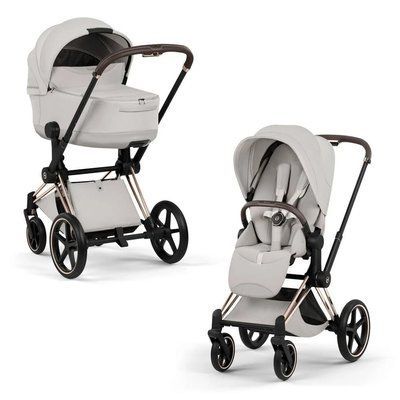 Cybex Priam 5.0 Style 2в1 City grey шасі Rose gold 526000221-526000359-526000305 фото