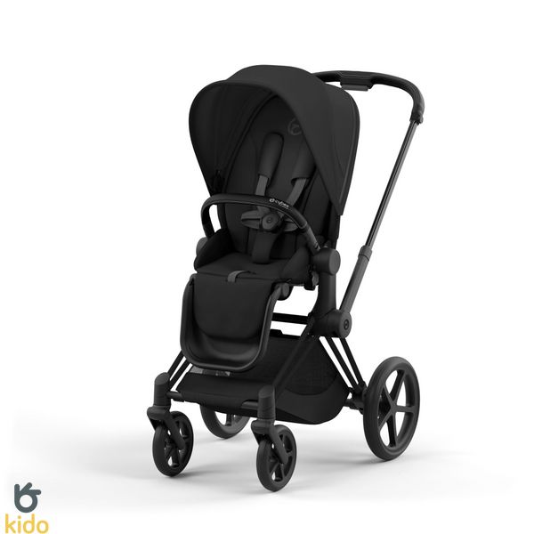 Cybex Priam 4.0 3в1 Sepia Black шасі Matt Black (Автокрісло Cloud G) 521002331-523000799-523000733-523000219 фото