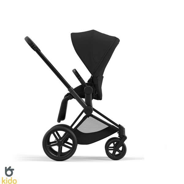 Cybex Priam 4.0 3в1 Sepia Black шасі Matt Black (Автокрісло Cloud G) 521002331-523000799-523000733-523000219 фото