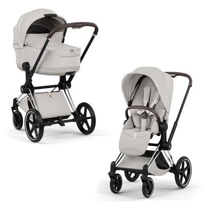 Cybex Priam 5.0 Style 2в1 City grey шасі Chrome 526000201-526000359-526000305 фото