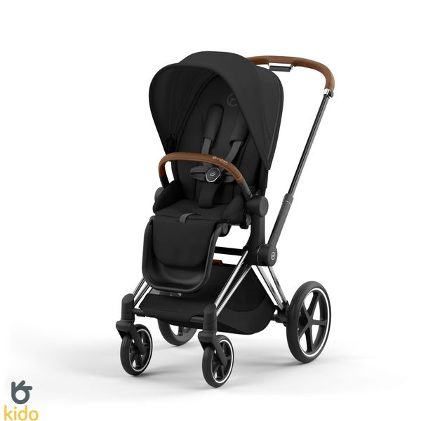 Cybex Priam 4.0 3в1 Sepia Black шасі Chrome Brown 521002319-523000799-523000733-523000219 фото