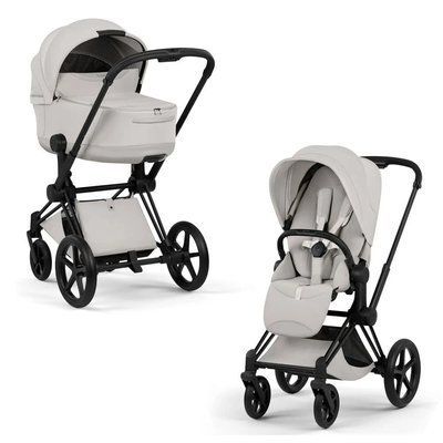 Cybex Priam 5.0 Style 2в1 City grey шасі Matt black 526000211-526000359-526000305 фото