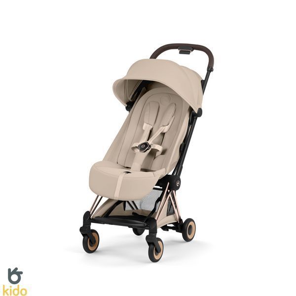 Cybex Coya 2в1 Style Cozy beige шасі Rose gold 2026 526000463-526000627 фото