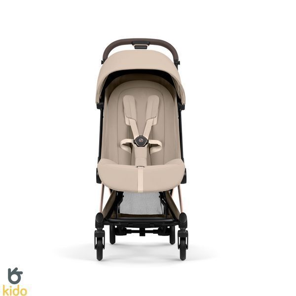 Cybex Coya 2в1 Style Cozy beige шасі Rose gold 2026 526000463-526000627 фото