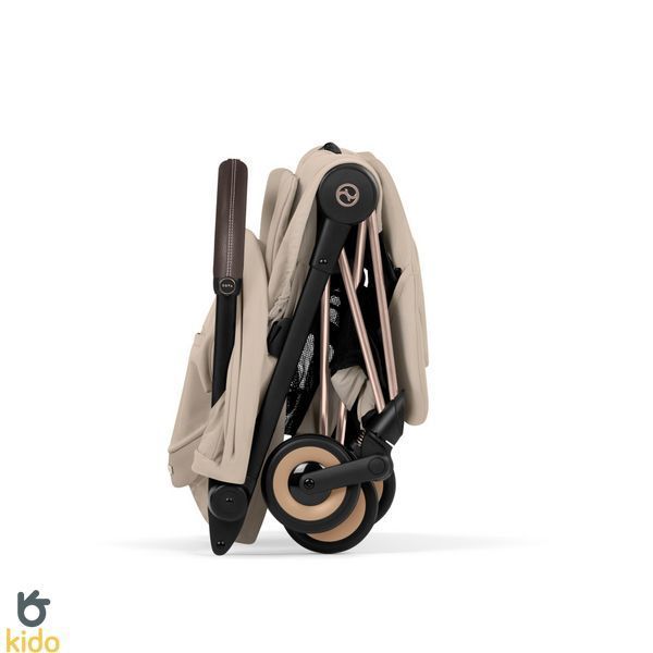 Cybex Coya 2в1 Style Cozy beige шасі Rose gold 2026 526000463-526000627 фото