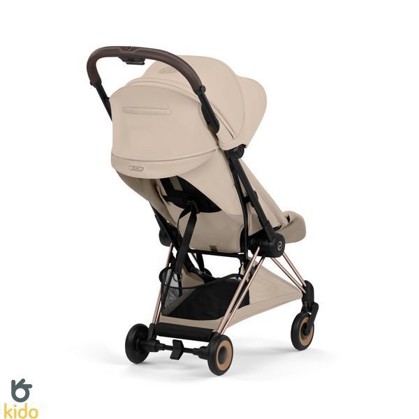 Cybex Coya 2в1 Style Cozy beige шасі Rose gold 2026 526000463-526000627 фото