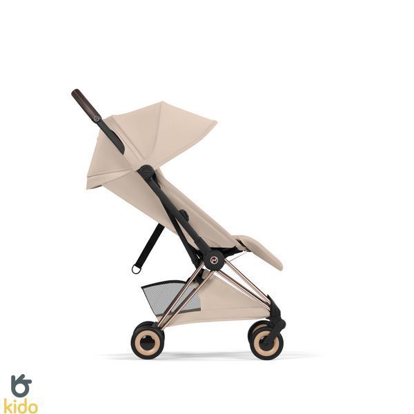 Cybex Coya 2в1 Style Cozy beige шасі Rose gold 2026 526000463-526000627 фото