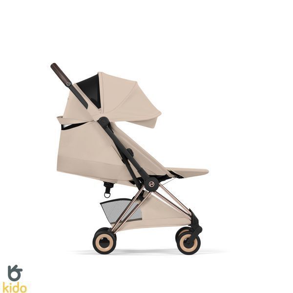Cybex Coya 2в1 Style Cozy beige шасі Rose gold 2026 526000463-526000627 фото
