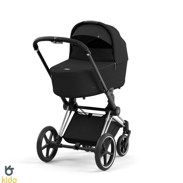 Cybex Priam 4.0 3в1 Sepia Black шасі Chrome Black (Автокрісло Cloud G) 521002325-523000799-523000733-523000219 фото