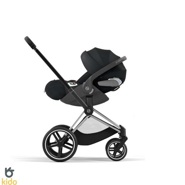 Cybex Priam 4.0 3в1 Sepia Black шасі Chrome Black (Автокрісло Cloud G) 521002325-523000799-523000733-523000219 фото