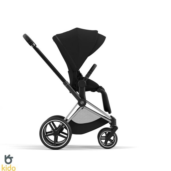 Cybex Priam 4.0 3в1 Sepia Black шасі Chrome Black (Автокрісло Cloud G) 521002325-523000799-523000733-523000219 фото