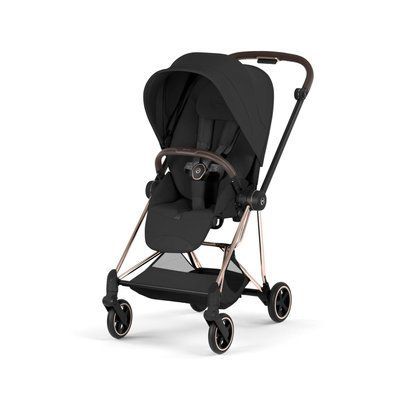 Cybex Mios 5.0 Style Sepia black шасі Rose gold 526000287-526000395 фото
