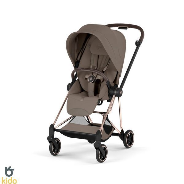 Cybex Mios 5.0 2в1 Style Coconut brown шасі Rose gold 526000287-526001627-526001621 фото