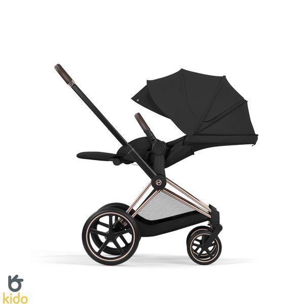 Cybex Priam 5.0 Comfort 2в1 Sepia black шасі Rose gold 526000001 фото