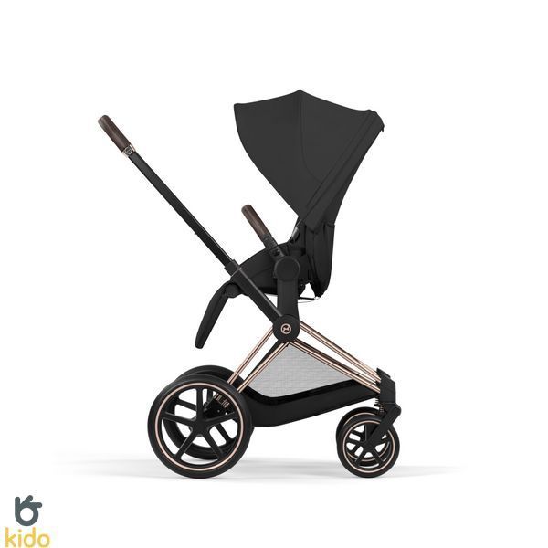 Cybex Priam 5.0 Comfort 2в1 Sepia black шасі Rose gold 526000001 фото