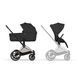 Cybex Priam 5.0 Comfort 2в1 Sepia black шасі Rose gold 526000001 фото 2