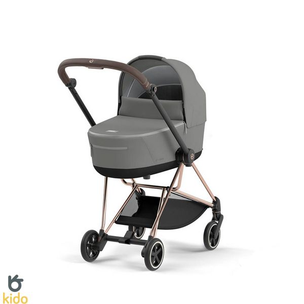 Cybex 3в1 Mios 4.0 Soho Grey шасі Rosegold 521002525-522000835-521002561-522000643 фото