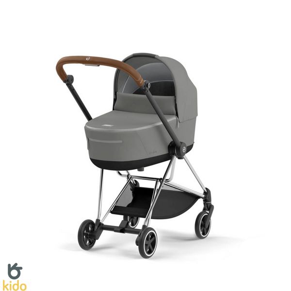 Cybex 3в1 Mios 4.0 Soho Grey шасі Chrome Brown 521002507-522000835-521002561-522000643 фото