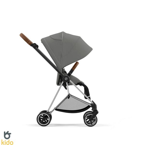 Cybex 3в1 Mios 4.0 Soho Grey шасі Chrome Brown 521002507-522000835-521002561-522000643 фото