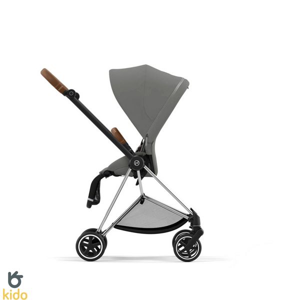 Cybex 3в1 Mios 4.0 Soho Grey шасі Chrome Brown 521002507-522000835-521002561-522000643 фото