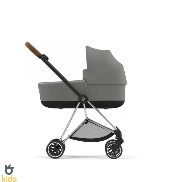 Cybex 3в1 Mios 4.0 Soho Grey шасі Chrome Brown 521002507-522000835-521002561-522000643 фото