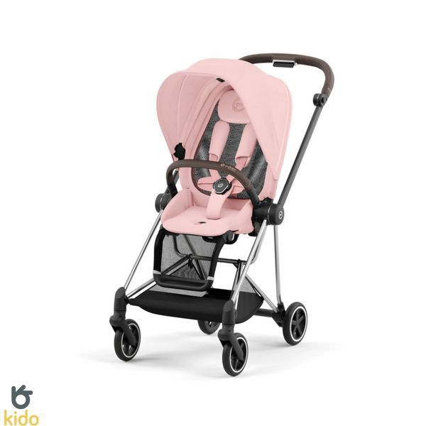 Cybex 3в1 Mios 4.0 Peach pink шасі Chrome Brown 521002507-523000889-523000945-523000249 фото