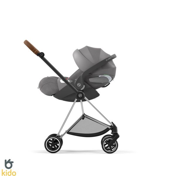 Cybex 3в1 Mios 4.0 Soho Grey шасі Chrome Brown 521002507-522000835-521002561-522000643 фото