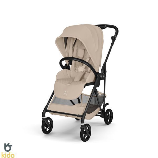 Cybex 2в1 Melio carbon Almond beige 2026 526000815-526000767 фото