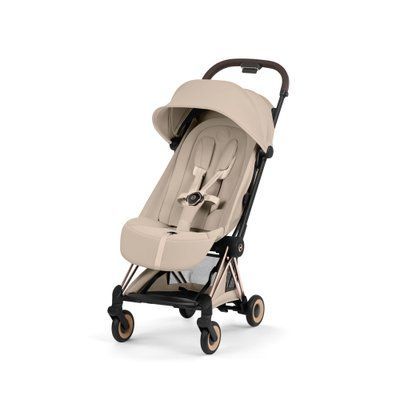 Cybex Coya Style Cozy beige шасі Rose gold 526000627 фото