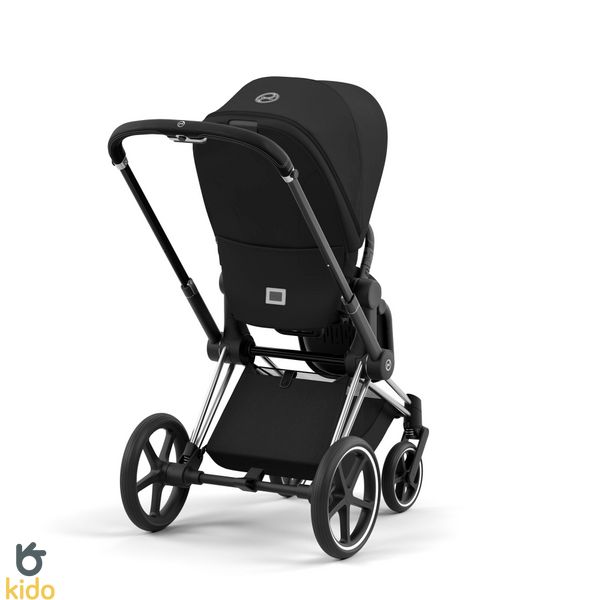 Cybex Priam 4.0 2в1 Sepia Black шасі Chrome Black 521002325-523000799-523000733 фото