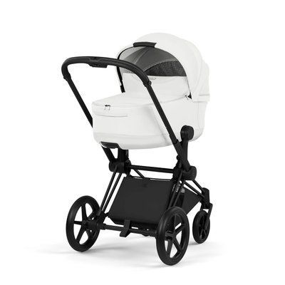 Cybex Priam 5.0 Style шасі+люлька Off white шасі Matt black (чорна корзинка) 526000211-526000383 фото