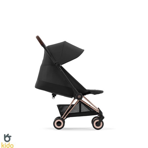 Cybex Coya Sepia Black на шасі Rosegold 522004245 фото