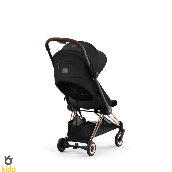 Cybex Coya Sepia Black на шасі Rosegold 522004245 фото