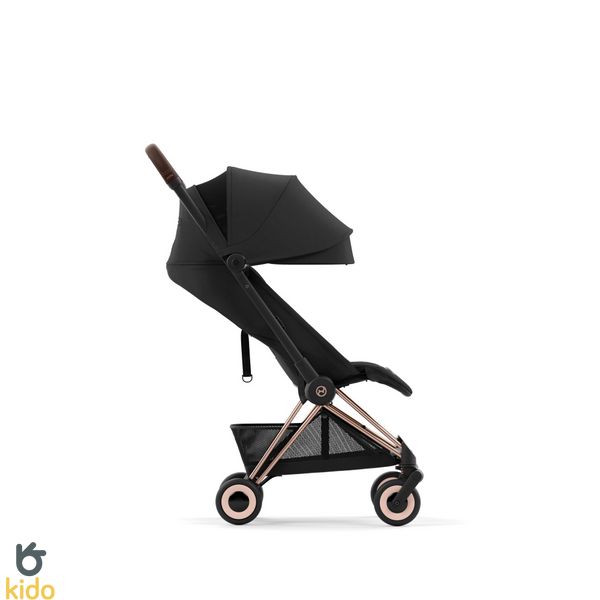 Cybex Coya Sepia Black на шасі Rosegold 522004245 фото