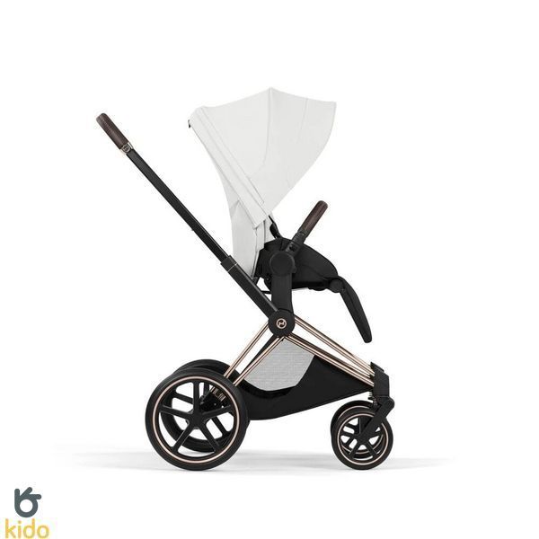 Cybex Priam 5.0 Style 2в1 Off white шасі Rose gold 526000221-526000383-526000337 фото