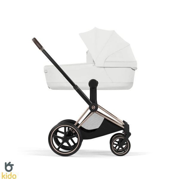 Cybex Priam 5.0 Style 2в1 Off white шасі Rose gold 526000221-526000383-526000337 фото