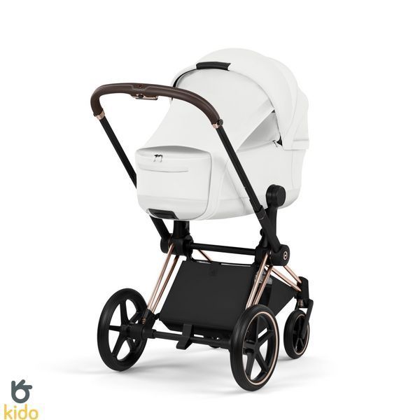 Cybex Priam 5.0 Style 2в1 Off white шасі Rose gold 526000221-526000383-526000337 фото