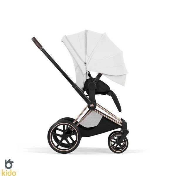 Cybex Priam 5.0 Style 2в1 Off white шасі Rose gold 526000221-526000383-526000337 фото