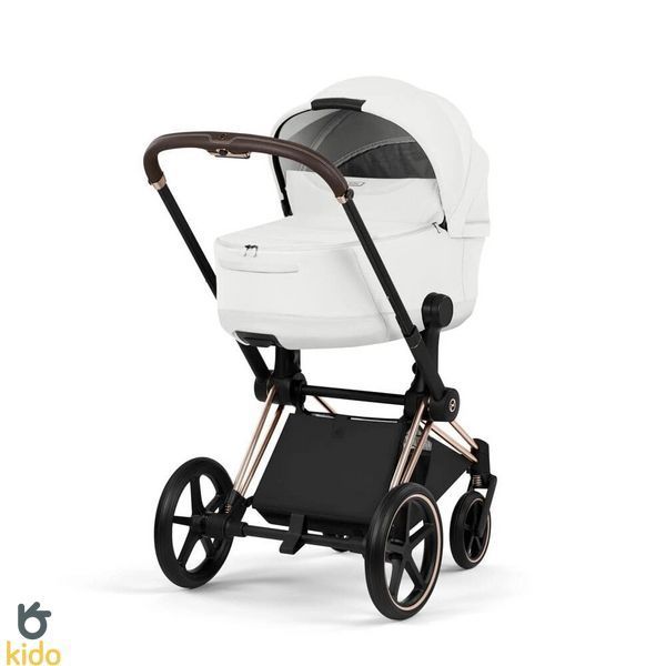 Cybex Priam 5.0 Style 2в1 Off white шасі Rose gold 526000221-526000383-526000337 фото