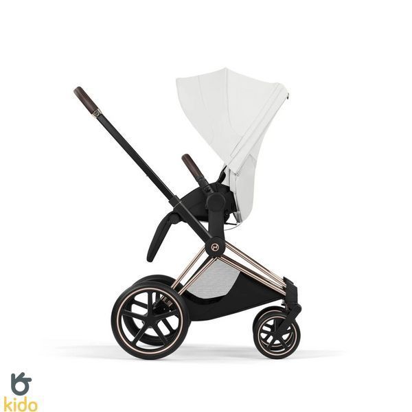 Cybex Priam 5.0 Style 2в1 Off white шасі Rose gold 526000221-526000383-526000337 фото