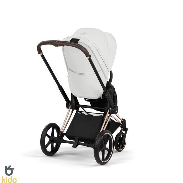 Cybex Priam 5.0 Style 2в1 Off white шасі Rose gold 526000221-526000383-526000337 фото