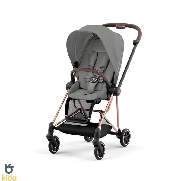 Cybex Mios 4.0 Mirage grey шасі Rose gold 521002525-523000929-523000873 фото